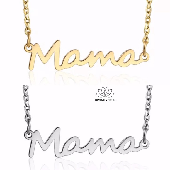 DIVINE VENUS Jewelry - Mama Necklace • Stainless Steel